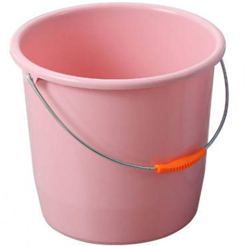 雅高 加厚 13L 手提式塑料水桶 颜色随机(单位：个)
