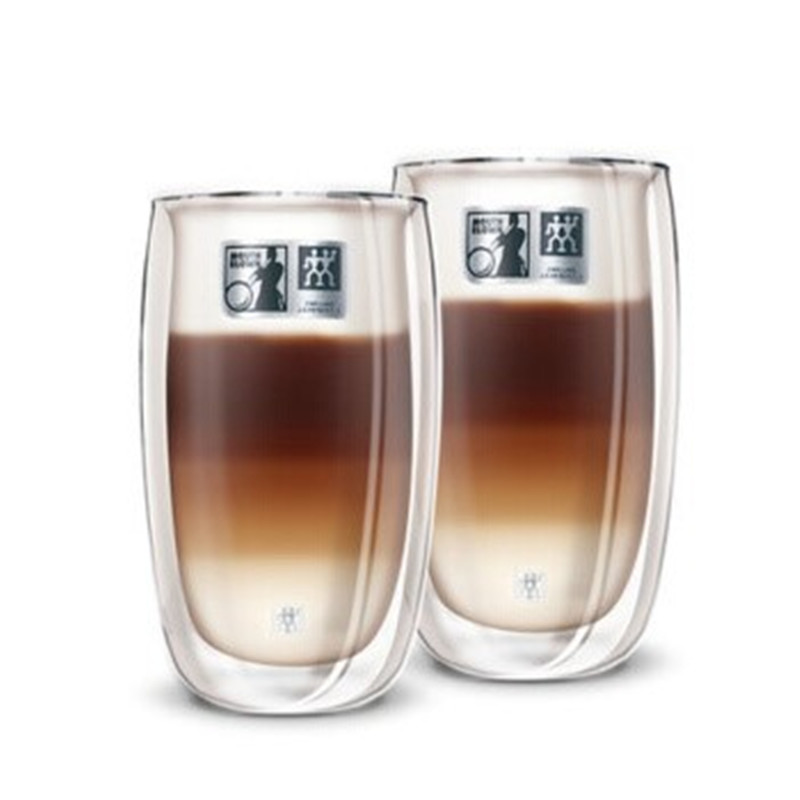 双立人双层隔热玻璃杯两支装350ML(套)