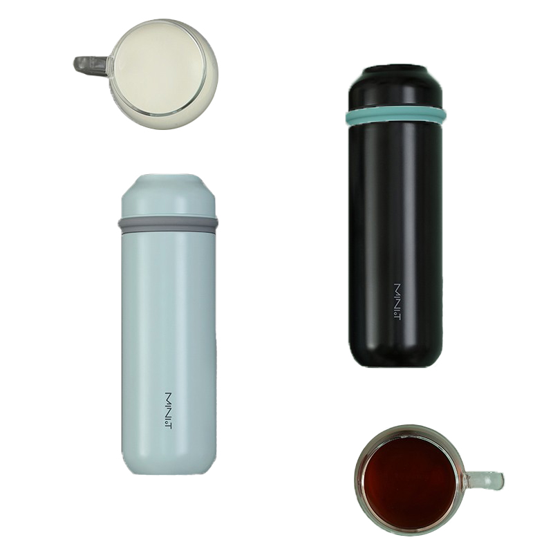 小茶MT-101A茗享沁瓷保温杯400ml(单位：个)颜色随机