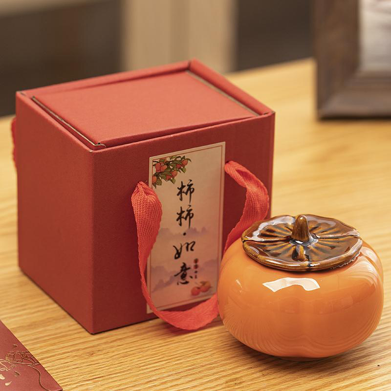 永丰源（auratic）柿柿如意陶瓷茶叶罐 (单位：套)
