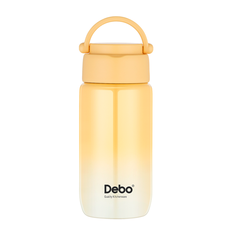 德铂（Debo）DEP-897欧曼316不锈钢保温杯180ml(单位：个)渐变黄