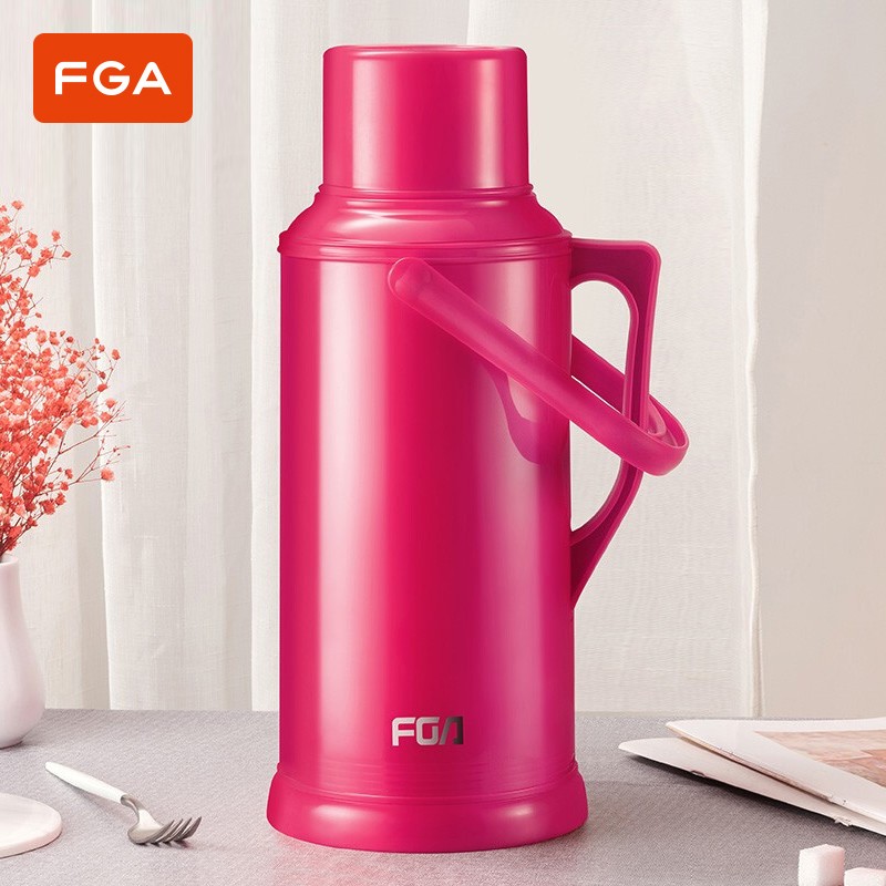 FGA 红色3200ML热水瓶 玻璃内胆大容量不锈钢（单位：个）