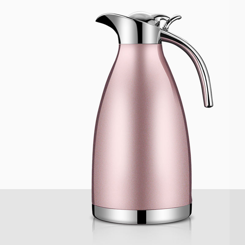 国产家用热水瓶大容量暖水壶保温壶玫瑰金2000ML（个）