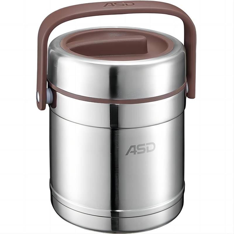 爱仕达 保温桶1.5L 304不锈钢提锅 家用汤桶粥桶 三层保温饭盒 RWS15TY(件)