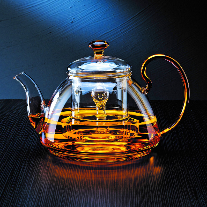 博采一品工坊HC-081350ML耐高温玻璃茶壶大号烧水壶单壶(个)