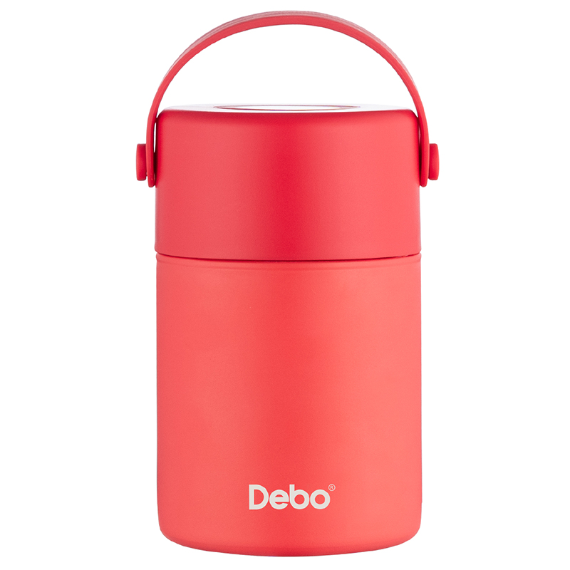 德铂（Debo）DEP-777塞尔沃800ml焖烧壶（个）红