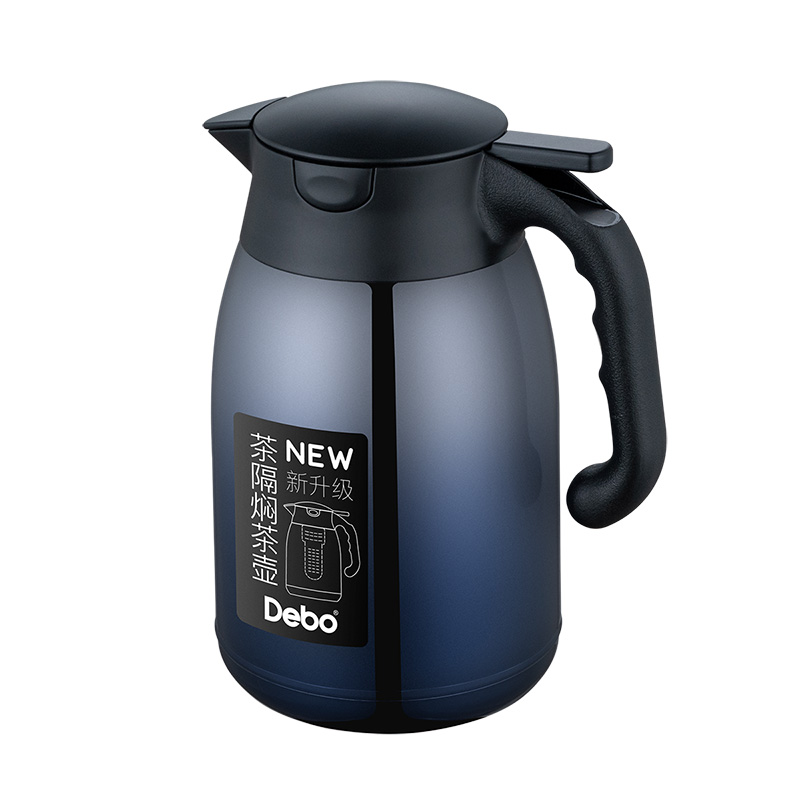 德铂（Debo）DEP-856威拉德316不锈钢1.6L焖茶壶保温壶（个）蓝