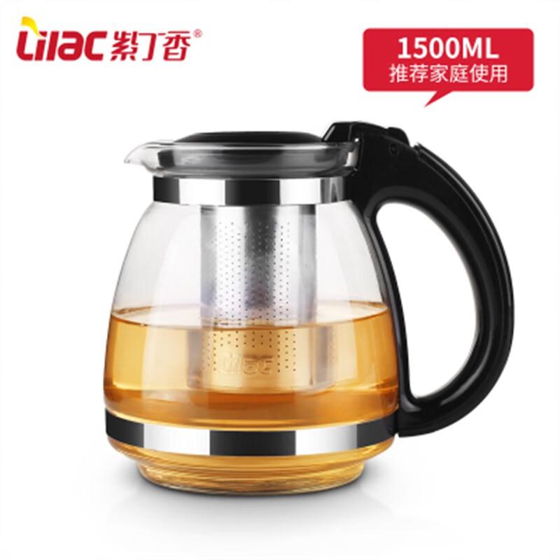 紫丁香S91耐热玻璃茶壶1.5L（单位：个）