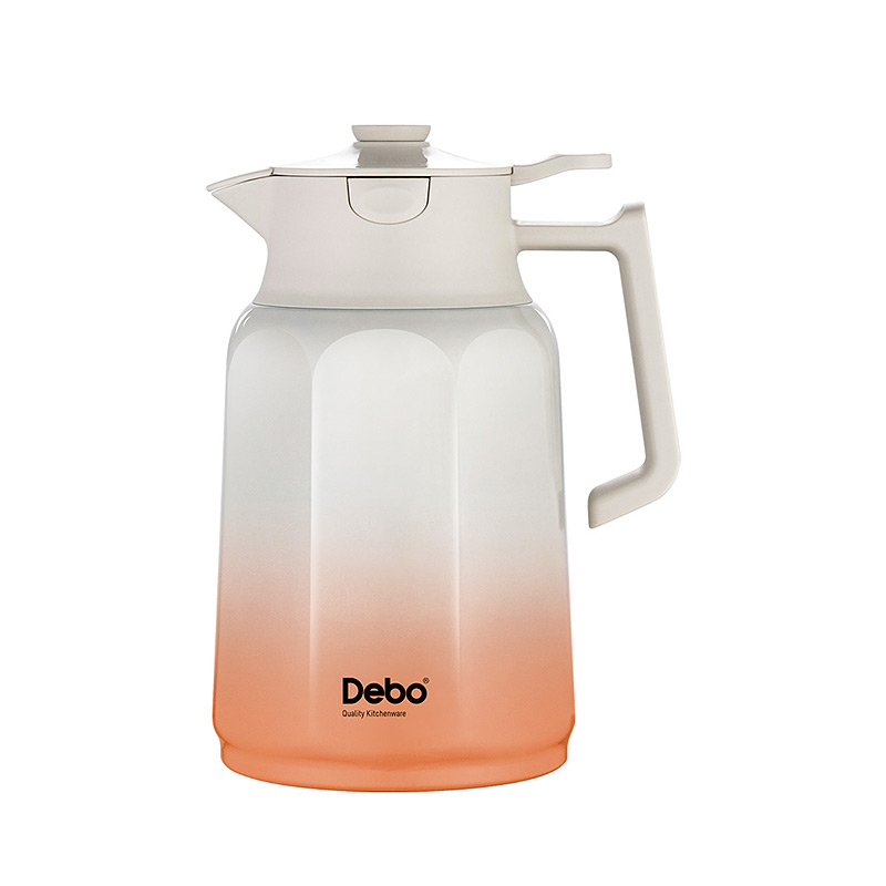德铂（Debo）DEP-896海伦娜保温壶316不锈钢1600ml(单位：个)橙色