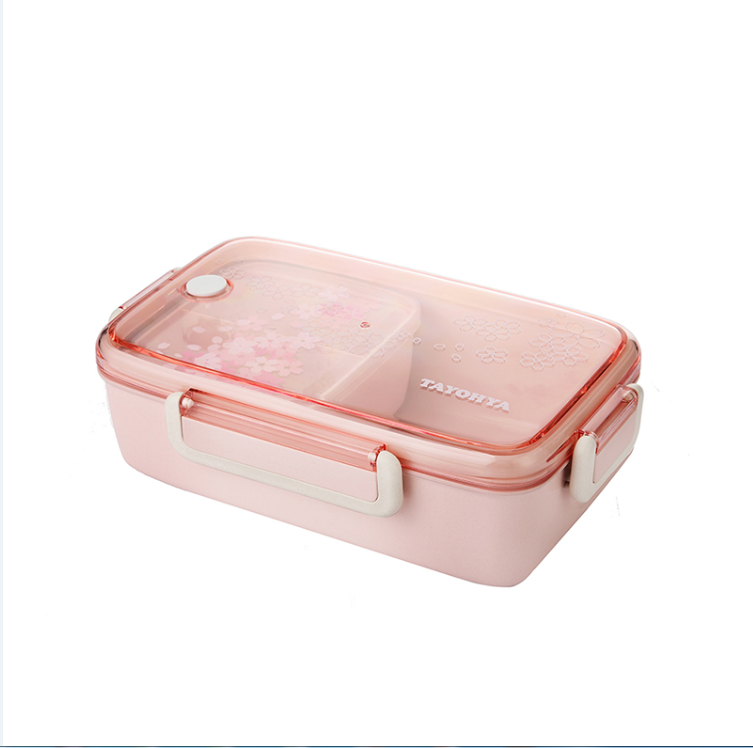 多样屋（TAYOHYA）樱花纤竹饭盒TA31-0034BP保鲜盒/食物盒（个）