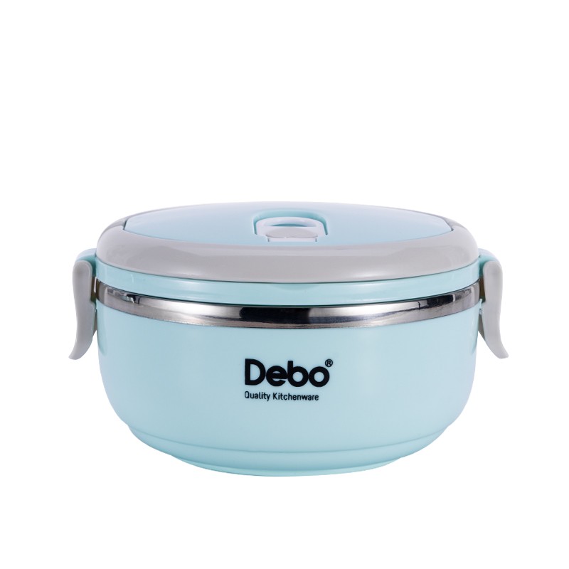 Debo德铂 DEP-694保温饭盒700ml蓝色（单位：个）