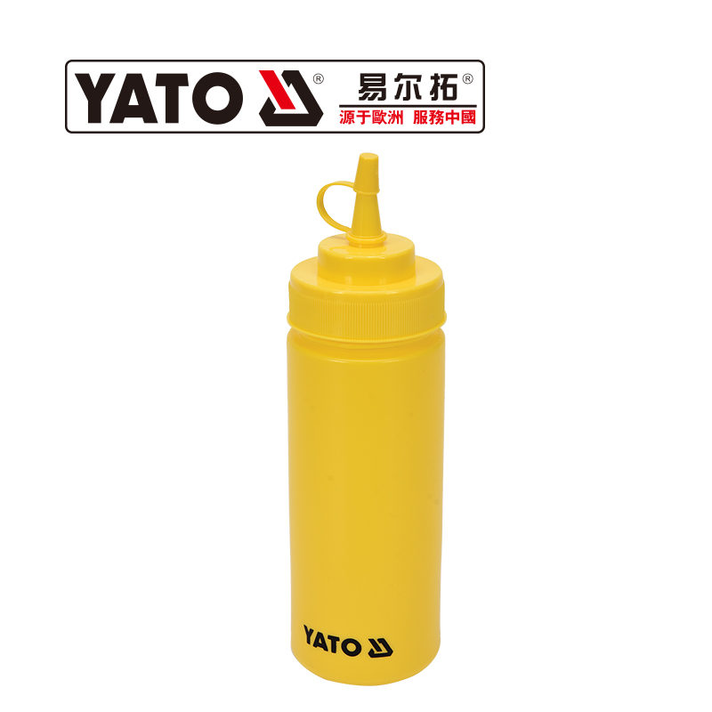 易尔拓YG-00554黄色挤酱瓶带盖700ML(个)