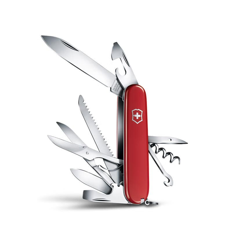 维氏瑞士军刀都市猎人15项功能多功能刀红色1.3713（单位：把）
