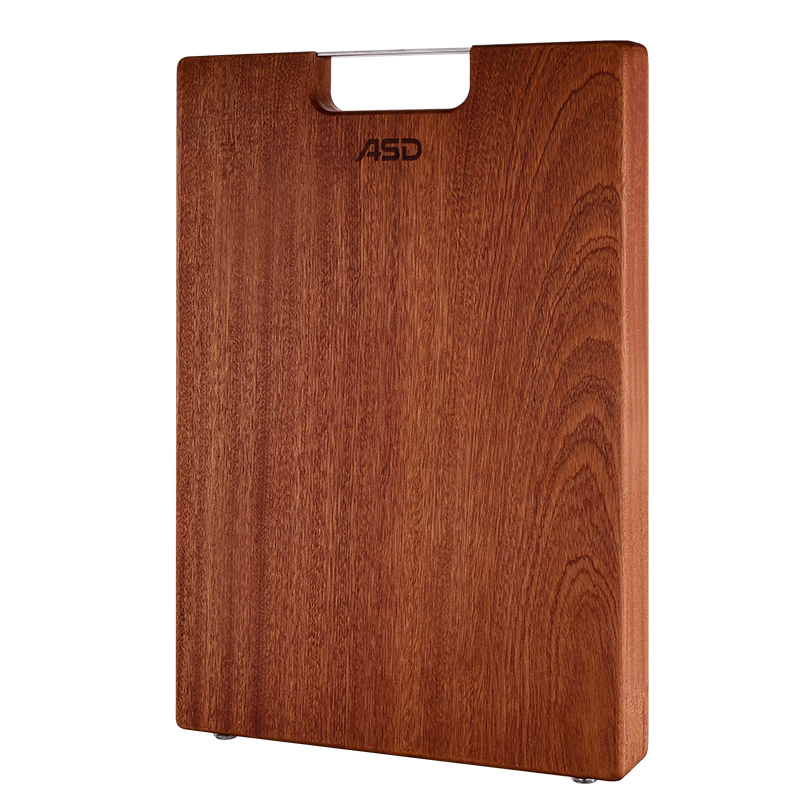 爱仕达（ASD）菜板进口乌檀木99%抗菌砧板整木加大加厚双面防霉面板案板GJ28W1(片)