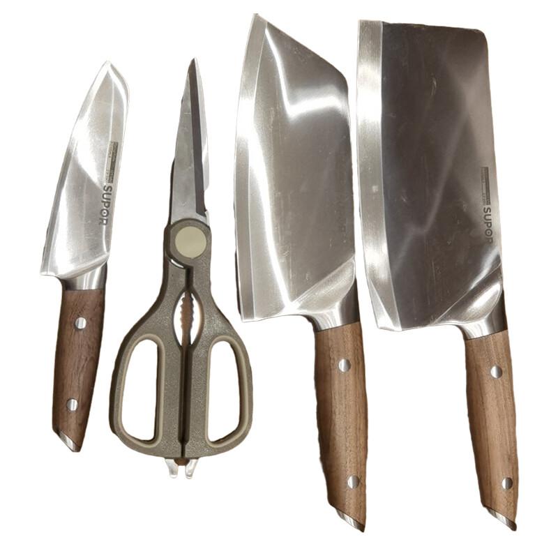 苏泊尔SUPOR 刀具套装TK2123Q 不锈钢六件套切片刀斩切刀水果刀剪刀（单位：套）