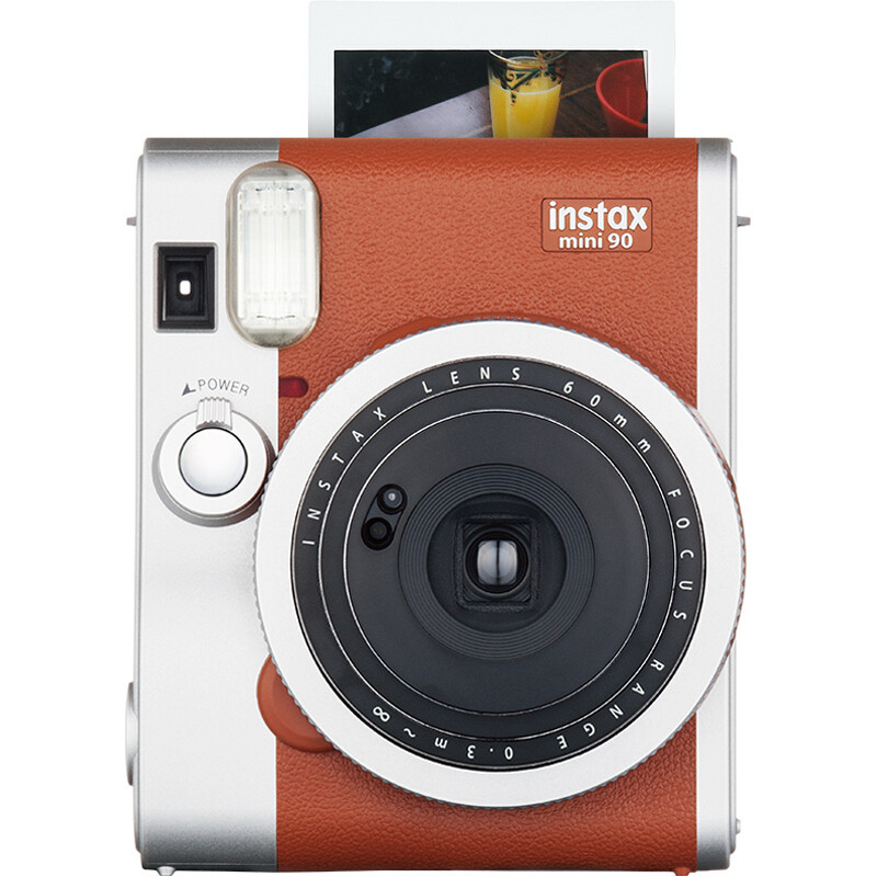 富士 mini90 相机棕色相机包/三脚架/背带/充电器 （单位：套)