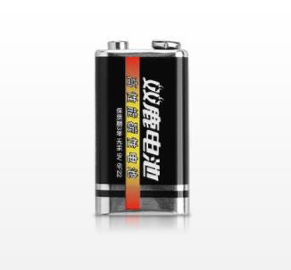 双鹿6F22碳性电池黑色10卡/盒(盒)