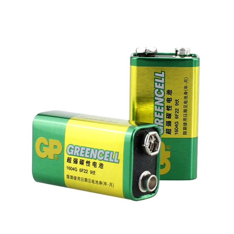 超霸 GP1604G 普通电池9V碳性（计价单位：节）