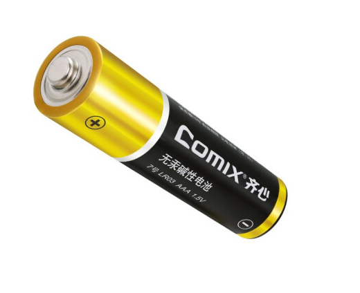 齐心C-704碱性7号电池儿童玩具电池鼠标办公电池1节装（节）