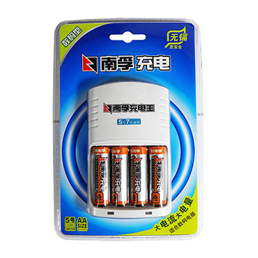 南孚5号可充电电池 4粒+充电器（组）