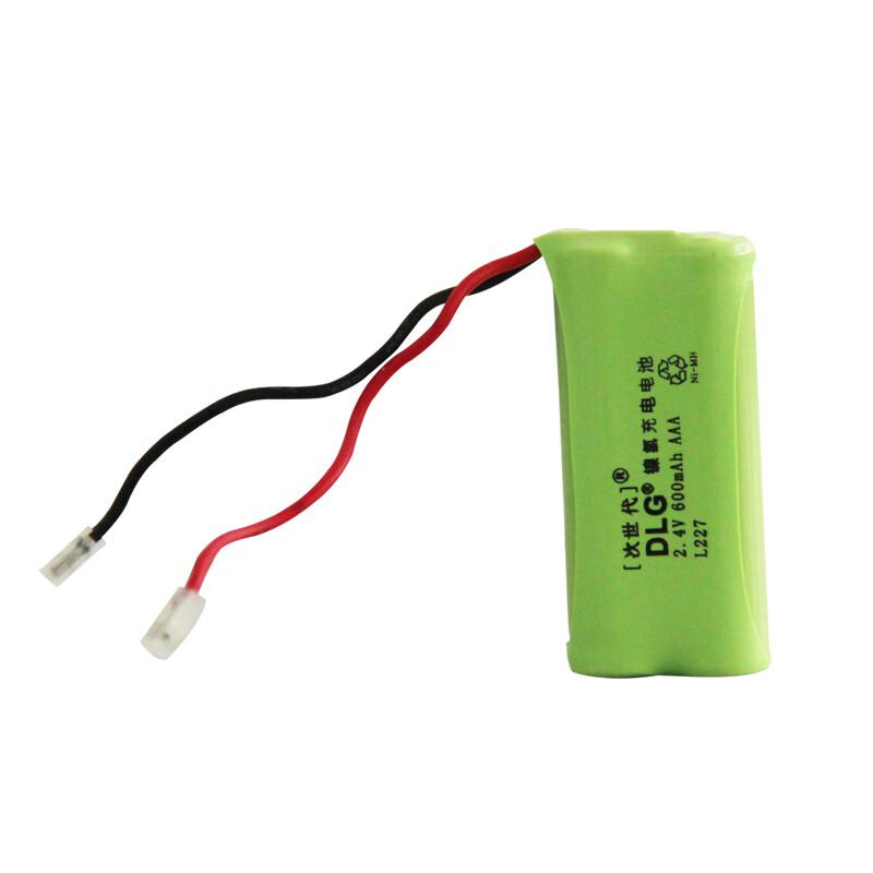 次世代 L227 2.4V 600mAh AAA*2 无绳电话机电池 镍氢充电电池 (计价单位：节) 绿色