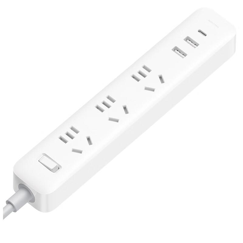 小米米家 XMCXB05QM USB插座20W快充版（2A1C） 总控 全长1.8米 白色（个）
