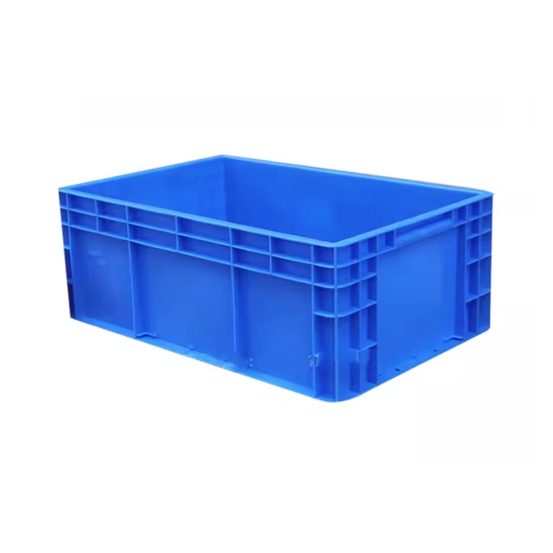 国产 EU周转箱41G5180物料箱加厚加固型 蓝色600*400*230-B (单位：个)