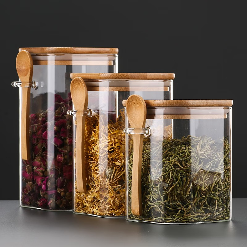 禧天龙（Citylong）茶叶罐密封罐茶仓茶缸便携大容量玻璃(单位：个)