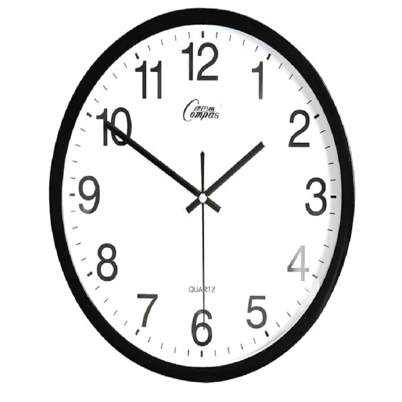 康巴丝（COMPAS） 时钟现代挂表 2767黑色 30.7CM（单位：个）