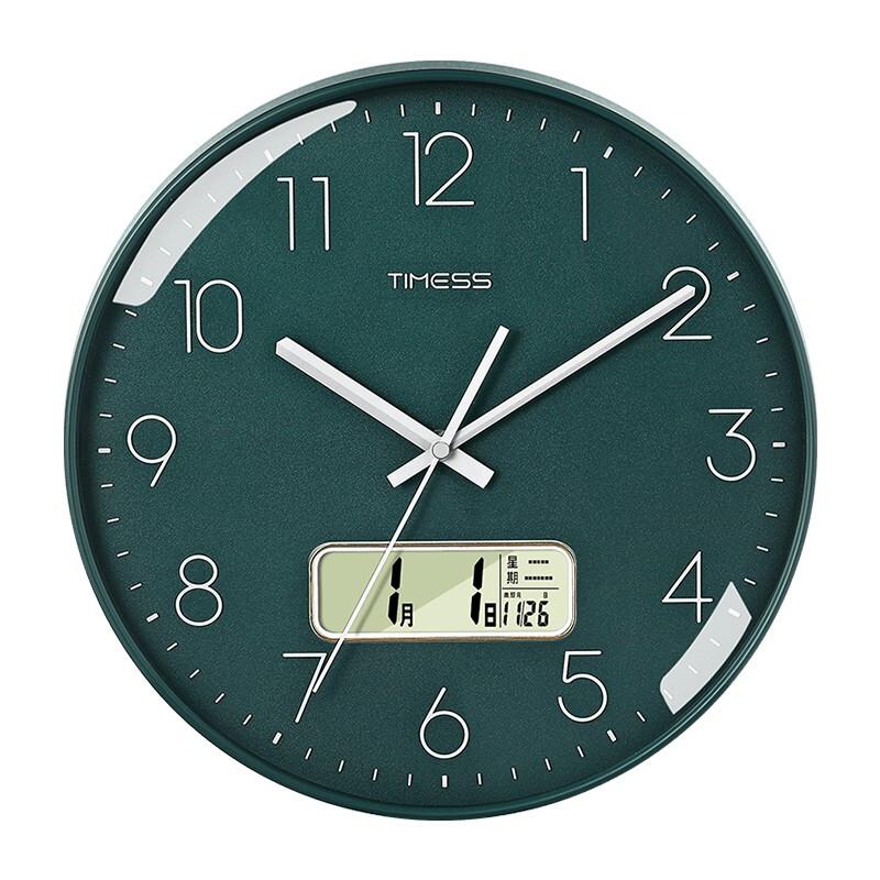 TIMESS P12B-9 钟表 1.00 个/只 (计价单位：只) 抹茶绿白色字体