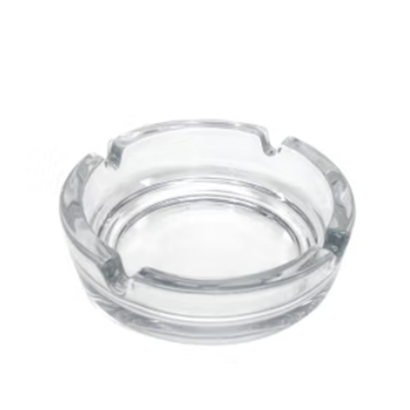 国产圆形玻璃烟灰缸4cm*7cm(个)