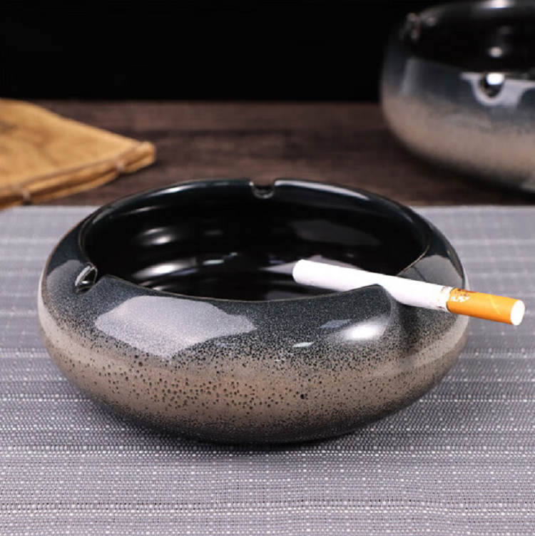 国产中号陶瓷烟灰缸烟灰缸(单位：个)