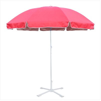 忒爱FWD－048户外遮阳太阳伞 伞布过防晒涂层沙滩伞含十字底座（把）