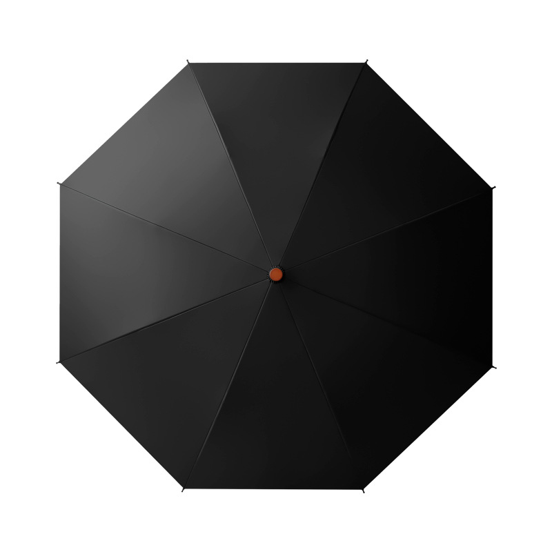 雨宝 直杆木柄伞 黑色大号伞面122cm（单位：把）