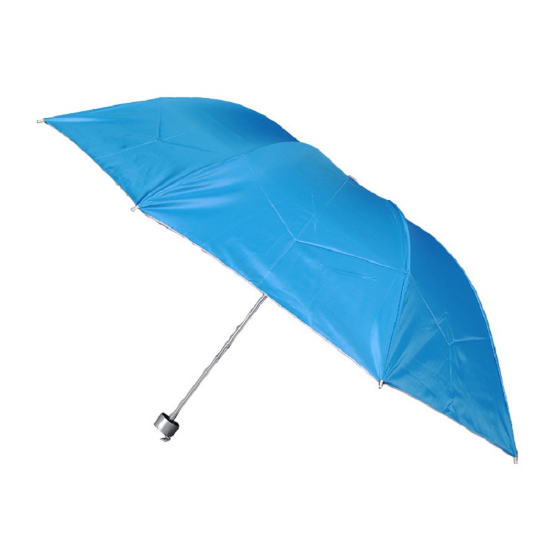 国产三折7骨银胶雨伞（单位：把）起订量：50