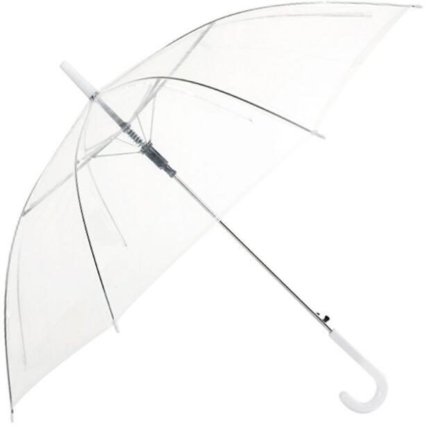 国产凌云TM002透明雨伞长柄伞（把）