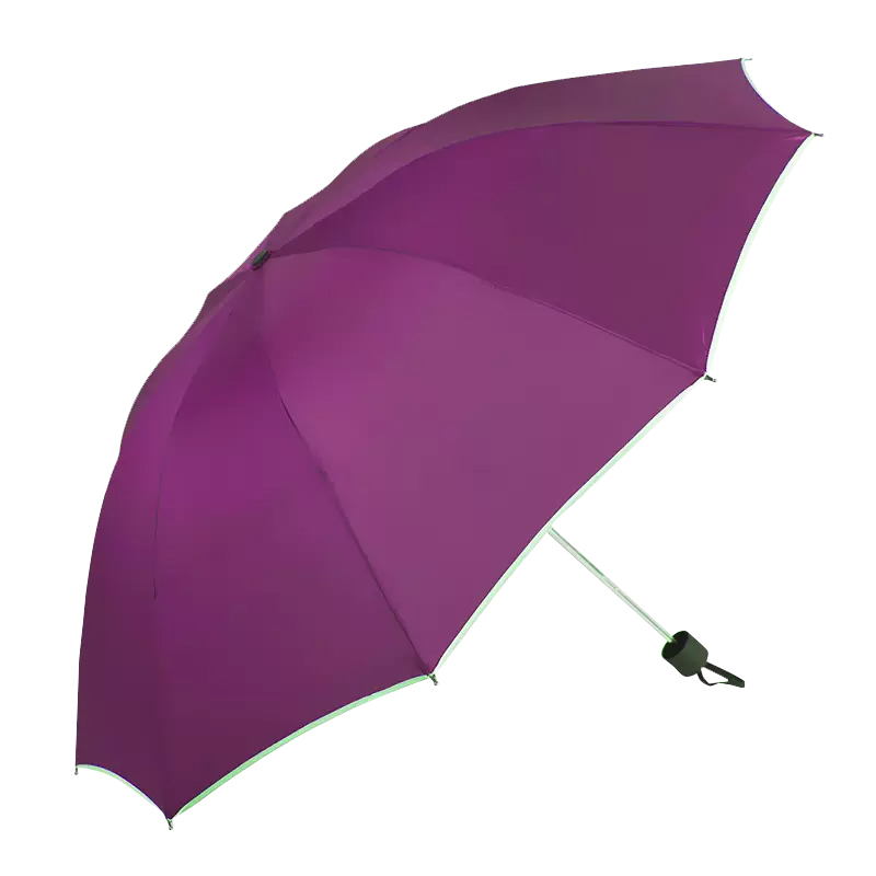 Hailuo海螺雨伞（短柄）5把/件（单位：件）紫色SY077