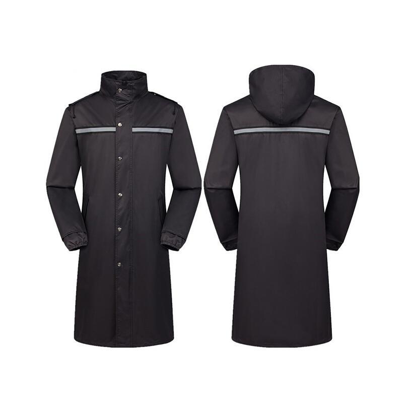 代尔塔  劳保工作雨衣 连体服  黑色  XL码 单位：件