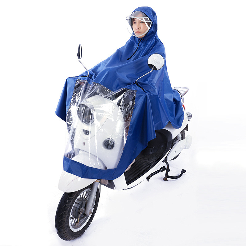 三极户外（Tri-Polar）TP1894电动车雨衣摩托车雨披  4XL单人双帽檐（件）