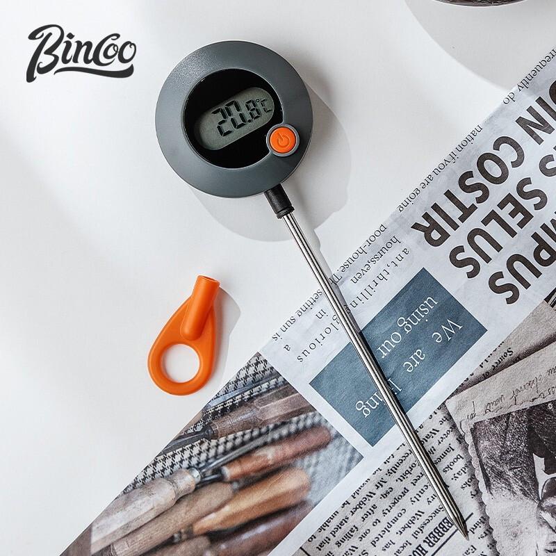 Bincoo DTP06 手冲咖啡专用电子温度计高精度测温仪 灰色（个）