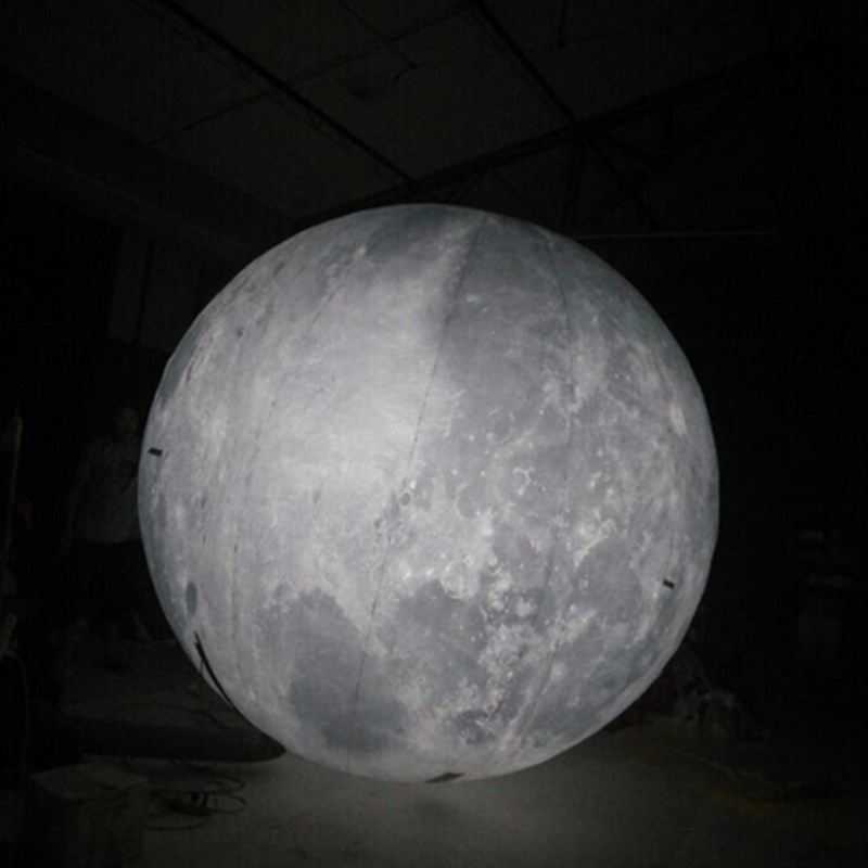 博采QS080201 充气发光月球月亮气模模型3米（套）