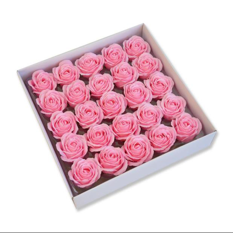 国产 五层玫瑰香皂花套装 直径6cm 25朵/盒（盒）
