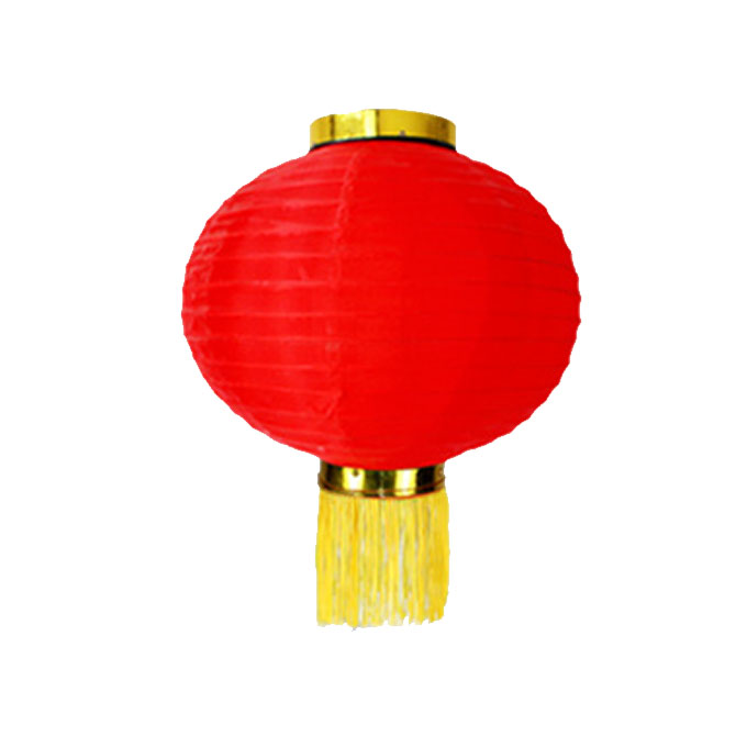 苏识 拉丝折叠圆灯笼 14# φ35cm 红色(单位：个)20个起订