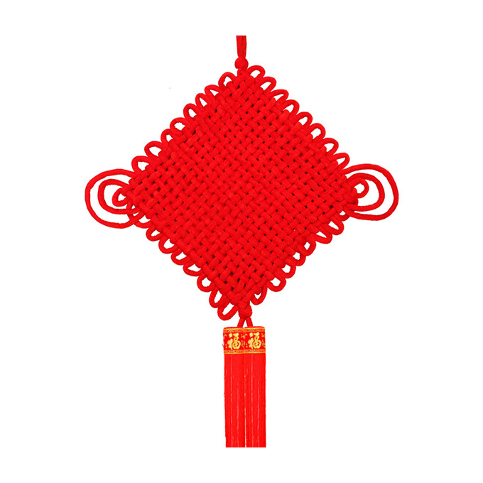 苏识 手工编织中国结挂件 A00005 2.0线 18盘 红色（个）10个起订