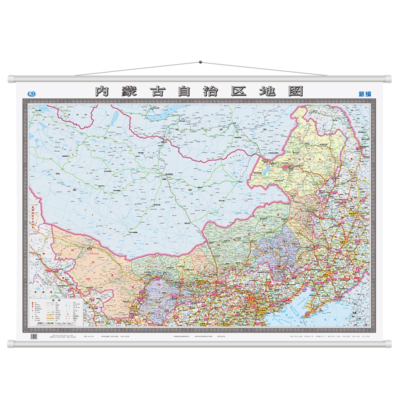 博采ZX-101100067内蒙古地图1.5*1.1(个)