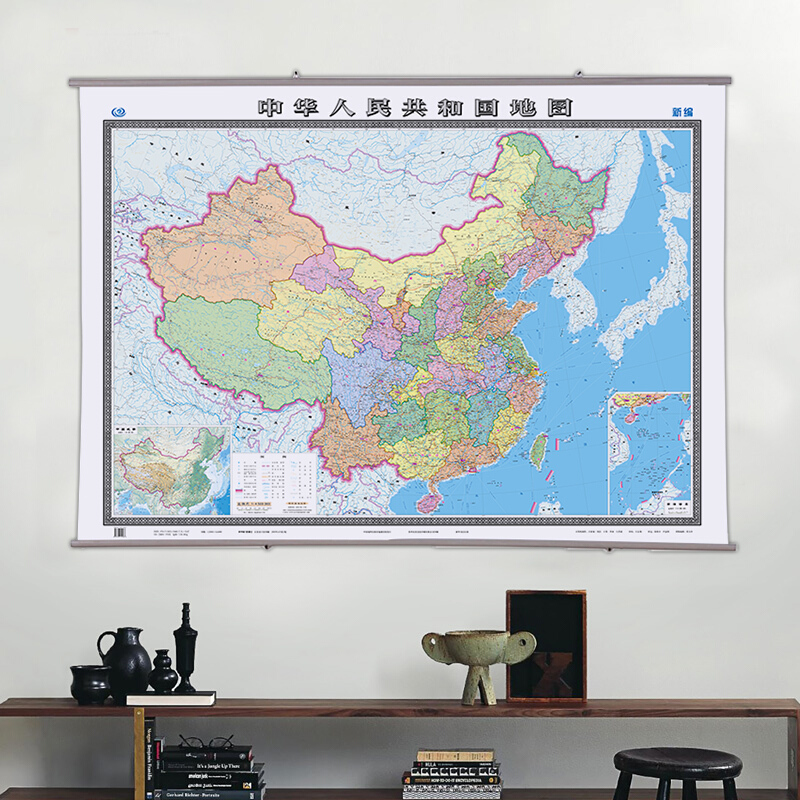 国产1.5m*1.1m中国地图挂图(张)