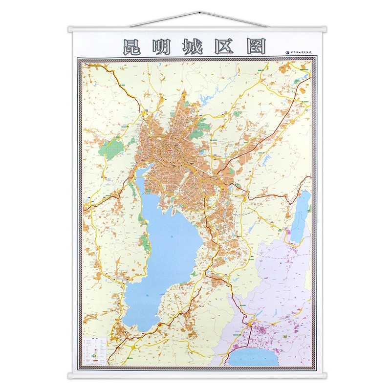 博采 昆明市地图挂图1.4*1m（张）