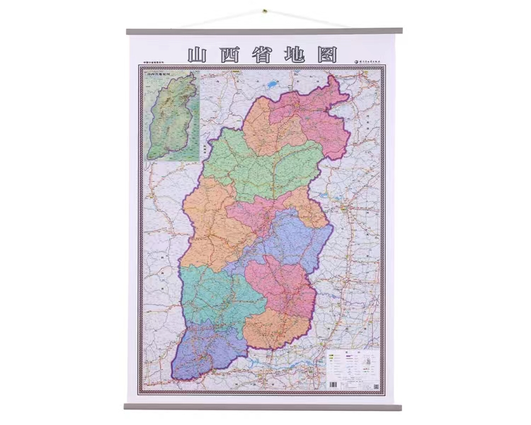 国产山西省1.4*1.1米挂图（张）
