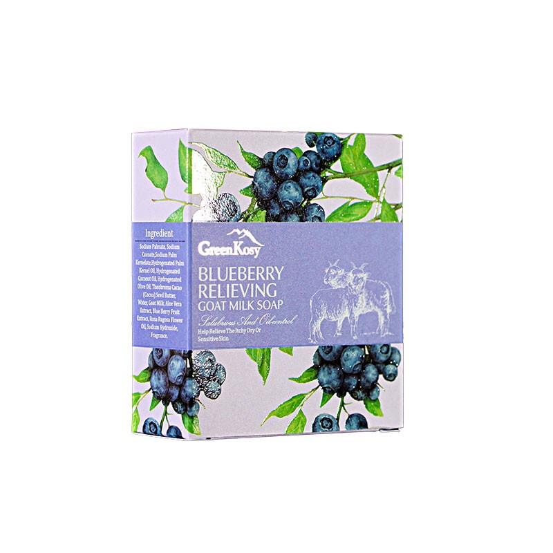 绿色溪谷蓝莓羊奶皂100g（单位：个）
