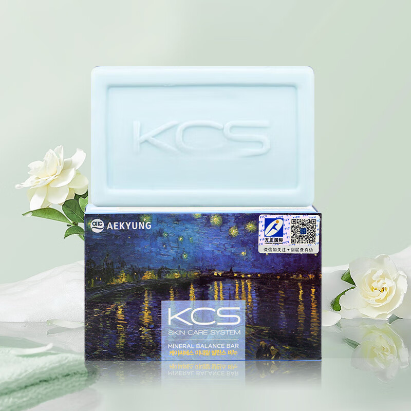 爱敬KCS韩国爱敬名画香皂（清爽型）100g 新老包装随机发货(盒)